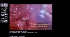 Desktop Screenshot of christensenastroimages.com